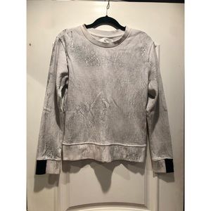 ATKO crackle print sweatshirt - Size XS